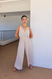 Cassiee Jumpsuit - Taupe