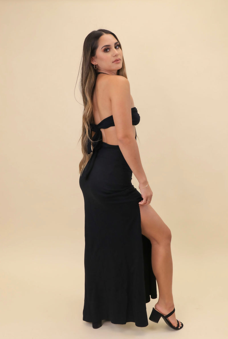 Babe Alert Dress - Black