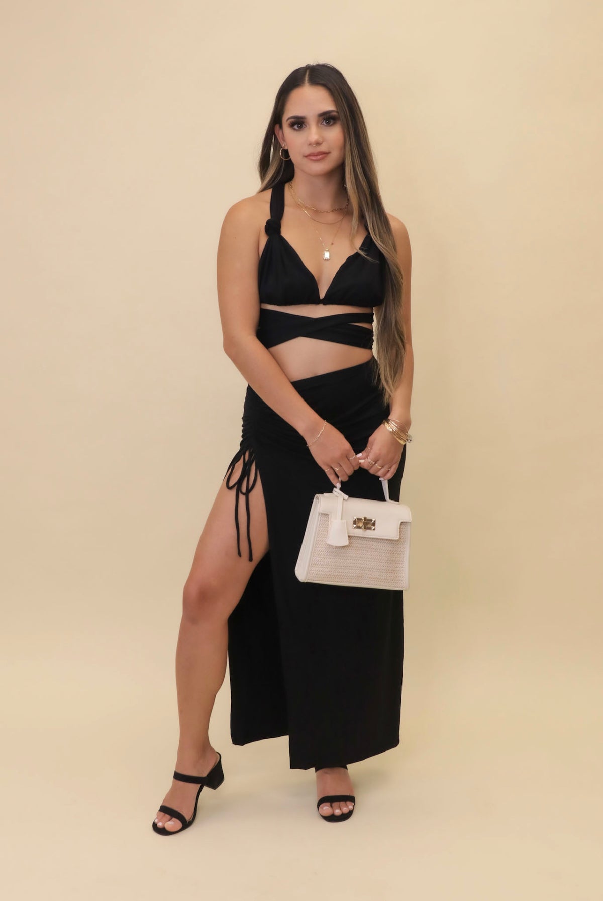 Paradise Chick Set - Black